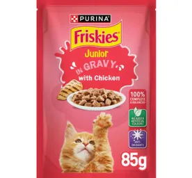 Friskies Junior With Chicken In Gravy