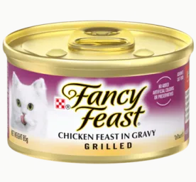Fancy Feast Grilled Chicken Feast in Gravy Gourmet Cat Food 85g