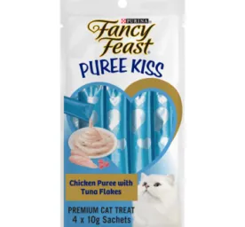Fancy Feast® Adult Puree Kiss Chicken Puree With Tuna Flakes
